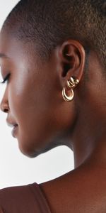 Brinco Bean | Bean earrings 