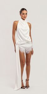 Faixa wrap cetim | Wrap scarf satin