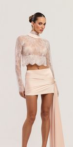 Faixa wrap cetim | Wrap scarf satin