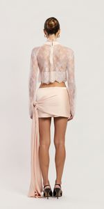 Faixa wrap cetim | Wrap scarf satin
