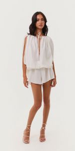 Macaquinho Lira | Lira Playsuit 