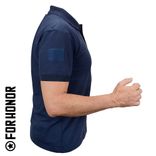 CAMISA POLO MARINHO COM VELCRO ID