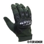 LUVA TÁTICA CARBON FIBER - OLIVE GREEN
