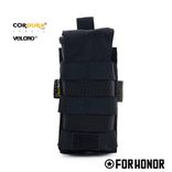 Porta Carregador de FUZIL SIMPLES COM ABA (5.56) - BLACK