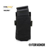 Porta Carregador de FUZIL SIMPLES COM ABA (5.56) - BLACK