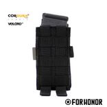Porta Carregador de FUZIL SIMPLES COM ABA (5.56) - BLACK