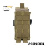Porta Carregador de FUZIL SIMPLES COM ABA (5.56) - COYOTE