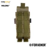 Porta Carregador de FUZIL SIMPLES COM ABA (5.56) - OLIVE DRAB