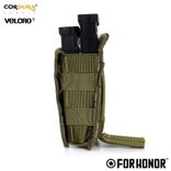 Porta Carregador de FUZIL SIMPLES COM ABA (5.56) - OLIVE DRAB