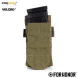 Porta Carregador de FUZIL SIMPLES COM ABA (5.56) - OLIVE DRAB