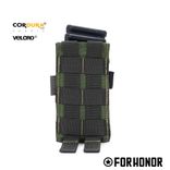 Porta Carregador de FUZIL SIMPLES COM ABA (5.56) - OLIVE GREEN