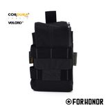 PORTA CARREGADOR DE FUZIL SIMPLES COM ABA (7.62) - BLACK 