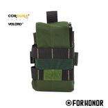 PORTA CARREGADOR DE FUZIL SIMPLES COM ABA (7.62) - OLIVE GREEN