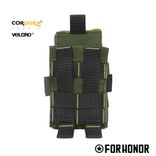 PORTA CARREGADOR DE FUZIL SIMPLES COM ABA (7.62) - OLIVE GREEN