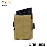 PORTA CARREGADOR DE FUZIL SIMPLES COM ABA (7.62) - COYOTE
