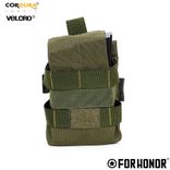 PORTA CARREGADOR DE FUZIL SIMPLES COM ABA (7.62) - OLIVE DRAB