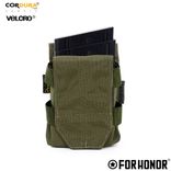 PORTA CARREGADOR DE FUZIL SIMPLES COM ABA (7.62) - OLIVE DRAB