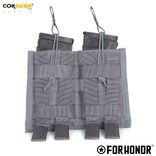 PORTA CARREGADOR FUZIL DUPLO  – CINZA BANDEIRANTE