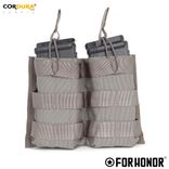 PORTA CARREGADOR FUZIL DUPLO – CINZA BRIGADA