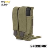 PORTA CARREGADOR PISTOLA DUPLO – OLIVE DRAB
