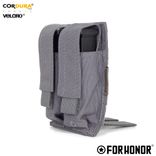 PORTA CARREGADOR PISTOLA DUPLO – CINZA BANDEIRANTE