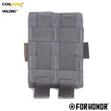 PORTA CARREGADOR PISTOLA DUPLO – CINZA BANDEIRANTE