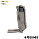 PORTA CARREGADOR PISTOLA DUPLO – CINZA BRIGADA