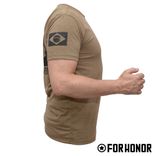 CAMISETA TÁTICA BRAZIL / DESERT