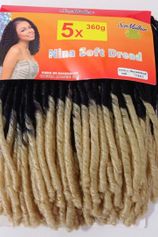 Fibra sintética Nina Soft Degradê 360g