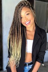 Jumbo Braid degradê 3 cores 399g