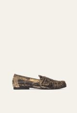 MOCASSIM CARRARA CROCO OCRE