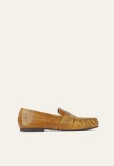 MOCASSIM CARRARA CROCO MOSTARDA