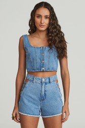 Short Jeans Alto Maraisa Souza