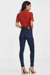 Calça Capri Jeans Alta Maria Rita