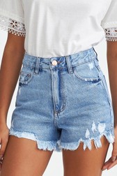 Short Jeans Alto Marilia Rodrigues