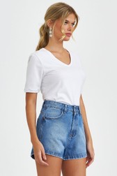 Short Jeans Alto Marilia Pavani 