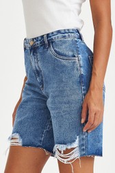 Bermuda Jeans Comprida Adele Simões