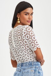 Blusa Cropped Lohane Lirio