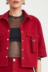 Camisa Cropped Sienna Rouge