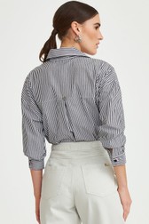Camisa Over Olivia Stripes