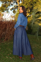 Saia Jeans Midi Aylin Baldaia