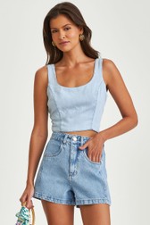 Short Jeans Alto Sarah Ficher