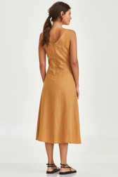 Vestido Longo Emiliana Bronze