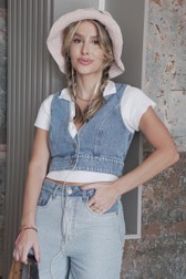 Cropped Jeans Carol Abreu