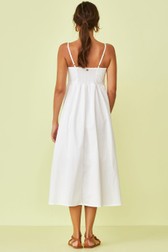 Vestido Midi Viviane White