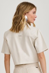 Camisa Cropped Diana Natural