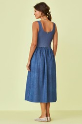 Vestido Jeans Midi Lexa Gutierrez