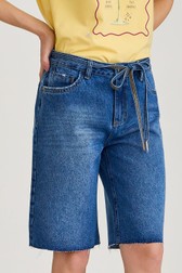 Bermuda Jeans Baixa Anne Meyer