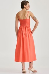 Vestido Midi Tayla Coral