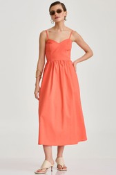 Vestido Midi Tayla Coral